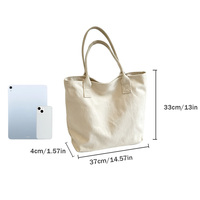 Sac fourre-tout en toile OEM ODM, tissu léger, coutures de précision pour les boutiques en ligne et l'emballage
