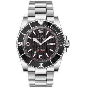 Montres personnalisées de <span class=keywords><strong>plongée</strong></span> automatique, <span class=keywords><strong>bracelet</strong></span> solide en acier inoxydable 316L, NH36, vente en gros - Product Image 2