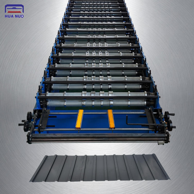 IBR Roof Sheet Machine 0.3-0.8mm Colored Steel Tile Equipment 1250mm ...