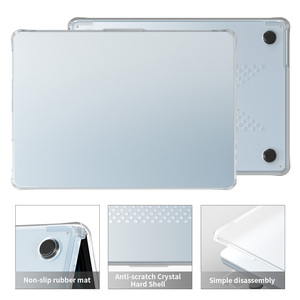 Étui de protection transparent fin à clipser pour MacBook <span class=keywords><strong>Air</strong></span> 13.6 M2 M3 M4 M5 A2681/A3113/A3240/A3499 Coque transparente pour ordinateur portable - Product Image 5