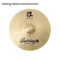 Cymbales de batterie HaiPing HPB Series en gros, cymbales splash et hand cymbales de 8/10/12 pouces (emballées) pour batteries acoustiques de jazz, matériau non spécifié