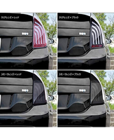 Feu arrière à LED pour Toyota Prius 30 series 2012 up Feu arrière à LED de couleur mixte feu auto rouge blanc noir smokecover
