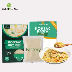 Konjac-comida de viaje, arroz instantáneo, comida de Camping, autocalentamiento, platos de carne de arroz