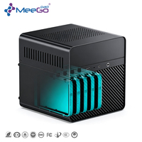 Mini PC IA 65W Intel Panther Lake H, Mini Station de Travail, Serveur NAS 5 Baies, LPDDR5X 8533MHz, Double 10GbE, Inferrence IA Locale, Cloud Privé
