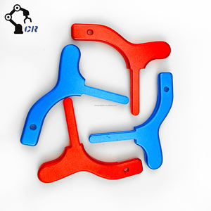 أجزاء مخصصة على شكل سبائك ألمنيوم ملونة مؤكسدة-دقة CNC للآلات والمعدات والتشطيب الأحمر/الأزرق - Product Image 3