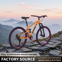 Vélo de montagne haute performance 24/30 vitesses, cadre en acier haute teneur en carbone, freins à disque doubles, unisexe, Dirt Jumper, roues de 24 et 26 pouces