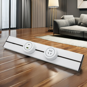 Trắng điện theo dõi ổ cắm dễ dàng cài đặt 8000W Max điện 32A Đánh giá hiện tại UK chúng tôi cắm tiêu chuẩn xoay cắm ổ cắm sạc - Product Image 4