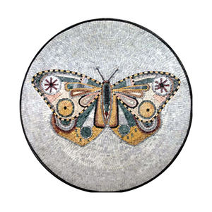 कस्टम पत्थर पदक पैटर्न precut फर्श पक्की सड़क करनेवाला प्राकृतिक पत्थर ग्रेनाइट संगमरमर पदक आउटडोर - Product Image 3