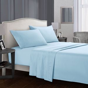 Số lượng lớn mềm tấm Tấm đặt 4/<span class=keywords><strong>6PC</strong></span> bán buôn 100% polyester bộ đồ giường cho khách sạn/nhà, đôi để Vua kích thước với vỏ gối - Product Image 4