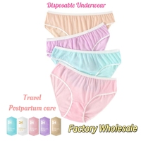 Culotte de gymnastique en maille douce sans couture pour femmes sous-vêtements de spa jetables respirants pour un usage quotidien pour la période post-partum directe