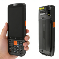 PDA portable robuste avec GPS, lecteur de codes QR et codes-barres Android, lecteur RFID HF 13,56 MHz en stock