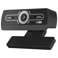 Webcam 2K untuk PC dengan Autofokus PDAF, Mikrofon Peredam Kebisingan AI, USB Plug & Play, 92 °   FOV & Koreksi Pencahayaan Otomatis