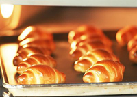Four de boulangerie industriel automatique commercial BAOKANG, à gaz, en acier inoxydable, pour pain, 220V, à tubes de flamme, neuf, pour le traitement des noix de soja