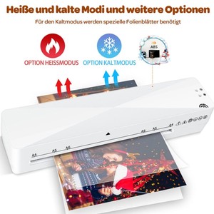 Fnl001 tự động cán CuộN để cuộn Máy tính để bàn nóng và lạnh A4 Pouch Máy ép - Product Image 3