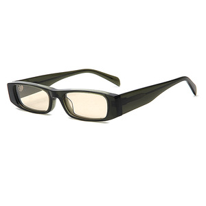 01011S Nuovi <span class=keywords><strong>Occhiali</strong></span> <span class=keywords><strong>da</strong></span> <span class=keywords><strong>Sole</strong></span> di Lusso Rettangolari in Acetato con Montatura Piccola e Sottile, Lenti Polarizzate e Logo Personalizzato di Design per Uomo e Donna 2025 - Product Image 6