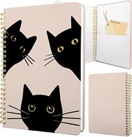 2025-2026 planificateurs personnalisés de haute qualité pour les femmes en cuir flexible budget mensuel quotidien en cuir cahier Journal livre 100 feuilles