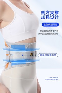 Ceinture lombaire médicale élargie et respirante pour le soutien des douleurs liées à la hernie discale et à la protusion discale, fabriquée en Chine - Product Image 2