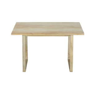 <b>Rustic</b> Solid Mango <b>Wood</b> <b>Dining</b> <b>Table</b> Farmhouse Inspired Natural Finish Strong Durable Construction Elegant <b>Dining</b> Room Home - Product Image 2