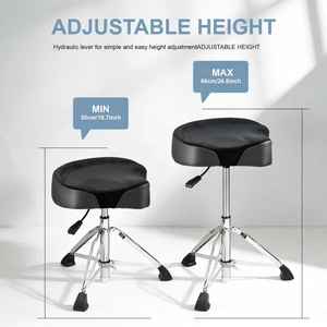 Lebeth DS-048 Siège de Batterie Stable et Amovible, Trône de Batterie Robuste à Levage Hydraulique et Hauteur Réglable - Product Image 3