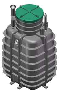 Capacidad de tratamiento diario 2000L Tanque de purificación de aguas residuales domésticas Ventas directas de fábrica Tanque de purificación sin energía - Product Image 6