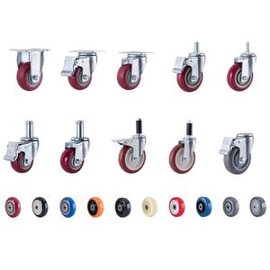 Bestseller 2,5/3/4/5 Zoll drehbare Lenk rollen Hoch leistungs rolle mit Brems möbel rollen - Product Image 2