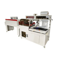 Machine d'emballage thermorétractable automatique en L Xinmao pour sceller et couper les boîtes à lunch, scelleuse de film plastique 220V