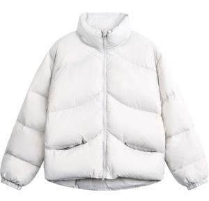 Veste matelassée en duvet de canard pour couple, marque de mode américaine haut de gamme, résistante au froid et au vent, pour hommes et femmes - Product Image 3