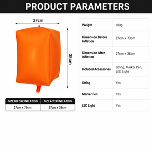 Lanternes LED Volantes - Lanternes en Papier Volantes Réutilisables, Étanches, Sans Flamme, Lumières Électriques Kongming - Product Image 5
