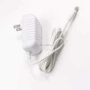 Настенные адаптеры питания 12v2a белые светодиодные полосы DC12V 2A 24W импульсный источник питания переменного тока 110V-220V США штекер светодиодный пластиковый адаптер - Product Image 2