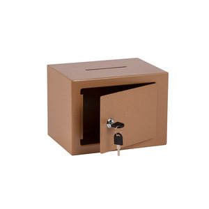 Wanjiabao Safe 17KD-DT <b>Small</b> Steel Anti-theft Safe With Coin Slot For Home Use 230x170x130mm - Product Image 3