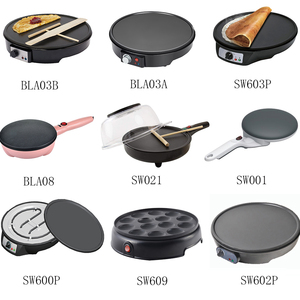 Piastra <span class=keywords><strong>Elettrica</strong></span> Antiaderente per Crêpes da 12 Pollici con Superficie in Alluminio - Product Image 6