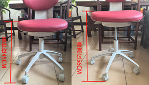 <span class=keywords><strong>Chaise</strong></span> mobile dentaire <span class=keywords><strong>Chaise</strong></span> de <span class=keywords><strong>dentiste</strong></span> Tabouret de médecin PU/cuir véritable avec 36 couleurs - Product Image 4