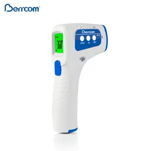 Termômetro de alta precisão, medição rápida diagram de alta precisão de termômetro infra clínico sem contato bebê corpo infravermelho pistola termômetro testa
