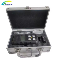 B40 Tragbarer 4-in-1 Gasdetektor für CO Ozon Temperatur Luftfeuchtigkeit Licht/Ton/Vibrationsalarm IP54-Zertifiziert für Heim- und Industriegebrauch