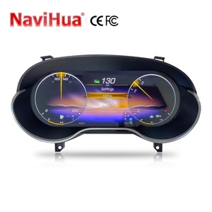 Navihua 12,3 pouces pour Mercedes-Benz Classe A, CLA, GLA : Écran LCD numérique de tableau de bord virtuel pour mise à niveau de voiture, système Linux avec CarPlay automatique - Product Image 2