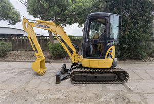 Excavadora Komatsu PC35MR usada de alta calidad en Shanghai de segunda mano con buen precio, los componentes del núcleo incluyen motor y motor - Product Image 4