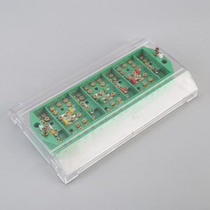 กล่องรวมสายไฟกวนหยาง Fj6 รุ่น 2080-4 ป้องกันการโจรกรรม แบบสามเฟสสี่สาย พร้อมบล็อกขั้วต่อมิเตอร์  ตู้ป้องกันความปลอดภัยมาตรฐาน IP44 - Product Image 1