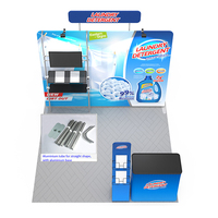 Présentoir Publicitaire Modulaire en Aluminium Portable pour Salons Professionnels et Événements – Vente Flash