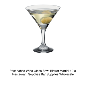 Copa de Vino Pasabahce, Modelo Bistrot Martini, 19 cl, Suministros para Restaurantes, Suministros para Bares, Venta al por Mayor - Product Image 2
