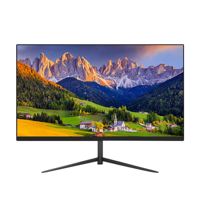 Factory Wholesale 24 Inch 1K LCD Monitor Fast Response Black Colorful Desktop Computer Frameless Office Monitor