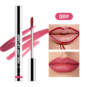 Biểu Tượng Tùy Chỉnh Son Bóng Hình Xăm Peel-Off Lip Tint Không Thấm Nước Matte Lâu Dài Lip Lót Chất Lỏng Mỹ Phẩm Với Nhãn Hiệu Riêng - Product Image 1
