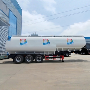 Remorque semi-remorque de déchargement d'aliments pour animaux de 30 tonnes à prix d'usine - Product Image 2