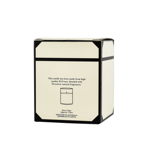 Cadeau de bougie de marque privée personnalisée pots de bougie en verre <span class=keywords><strong>noir</strong></span> <span class=keywords><strong>blanc</strong></span> bougies parfumées en cire de soja en vrac - Product Image 6