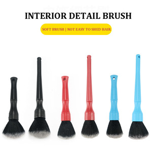 Spazzole auto <span class=keywords><strong>autolavaggio</strong></span> cinghiali setole morbide <span class=keywords><strong>pulizia</strong></span> dettagli spazzola interna T-760 - Product Image 4