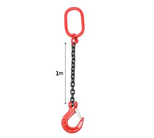 โซ่ยกของแบบสายเดี่ยวและสายคู่  ปลอกโซ่ยกของ  โซ่ยกของแบบมีปลอก  โซ่ยกของรับน้ำหนักได้ 1000 กก. - Product Image 1