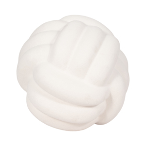 Scultura moderna in ceramica Stoneware Knot Orb per decorare scaffali di casa, ufficio e bagno - Product Image 5
