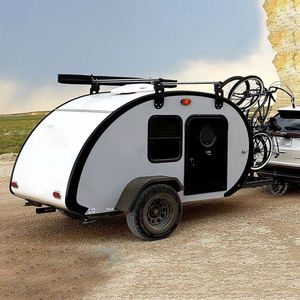 Remolque de Campamento Ultraligero Todoterreno Tipo Lágrima Pequeño con Aire Acondicionado - Product Image 3