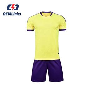 مجموعة ملابس كرة القدم المخصصة اسم فريق كرة القدم جيرسي مجموعة كرة القدم الموحدة - Product Image 3