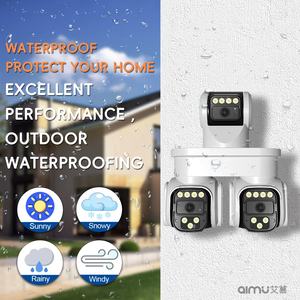 Wifi Network <strong>IP</strong> CCTV Surveillance <strong>Camera</strong> Three Lenses 360 Panoramic Auto Tracking Colorful Night Vision <strong>HD</strong> PTZ <strong>Camera</strong> Cloud Data - Product Image 3