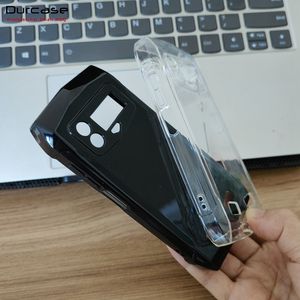 Funda de teléfono móvil transparente DH a prueba de golpes, silicona TPU suave, 4 esquinas, para <span class=keywords><strong>Doogee</strong></span> smini, fundas negras - Product Image 4